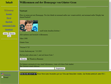 Tablet Screenshot of guenter-grau.de